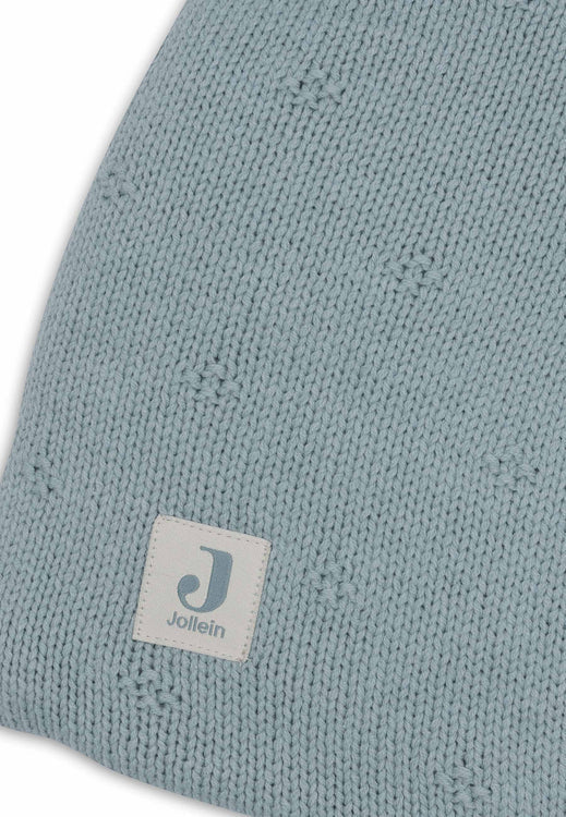 Jollein Krabbeldecke 75x95 cm Cosy Knit Sea Green