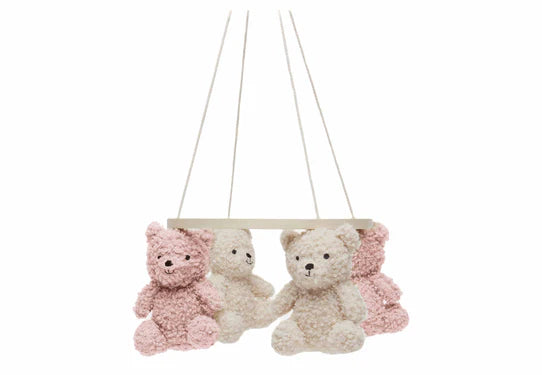 Jollein Baby-Mobile Teddy Bear Wild Rose/Naturel