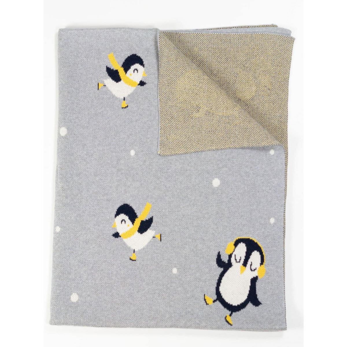 Kuli Muli Babydecke Baumwolle Pinguin *Sale*