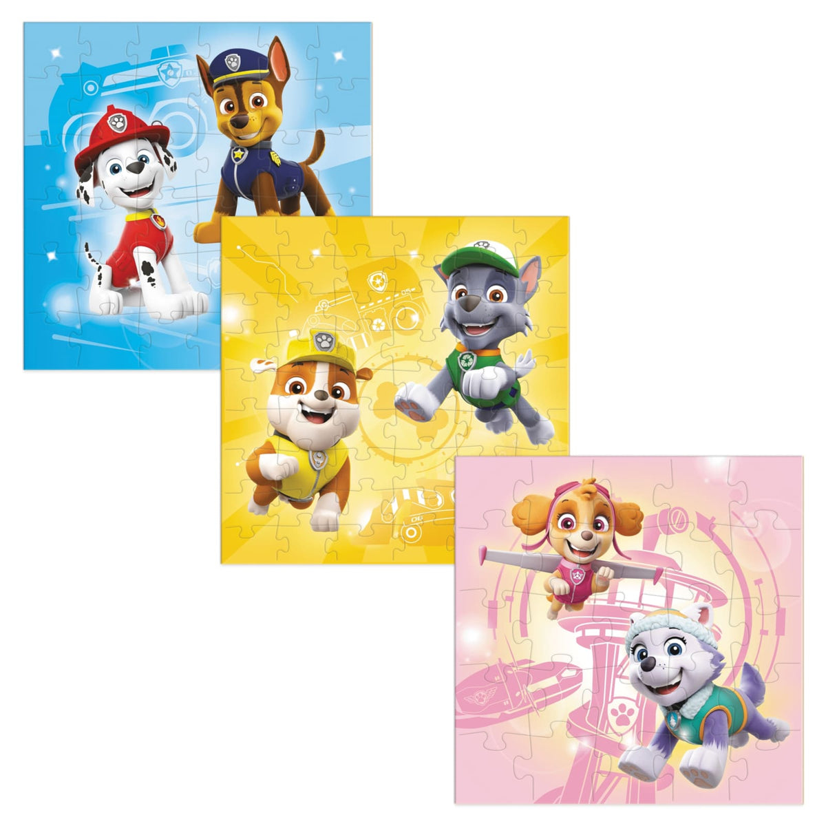 Dodo Puzzle 3in1 Paw Patrol