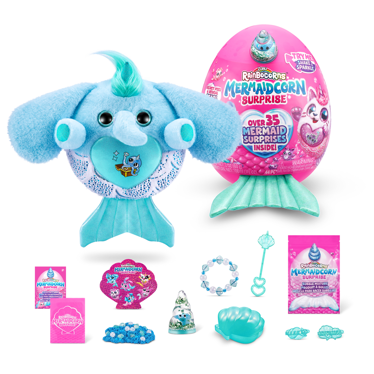 PAKA RAINBOCORNS Mermaidcorn Surprise Medium Plush S7