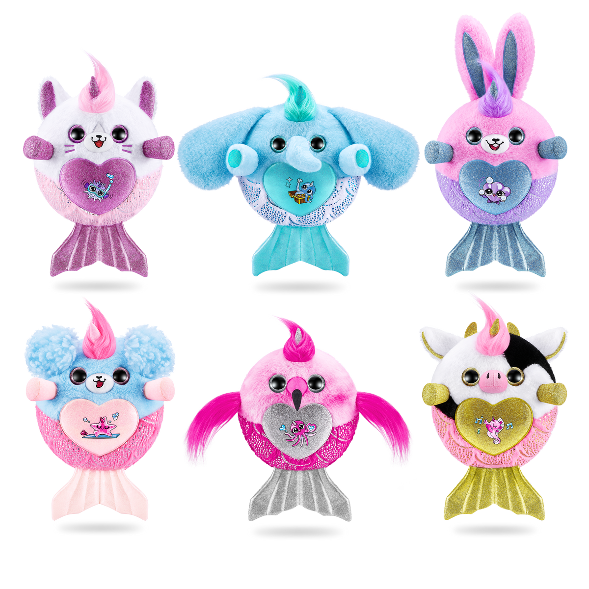 PAKA RAINBOCORNS Mermaidcorn Surprise Medium Plush S7