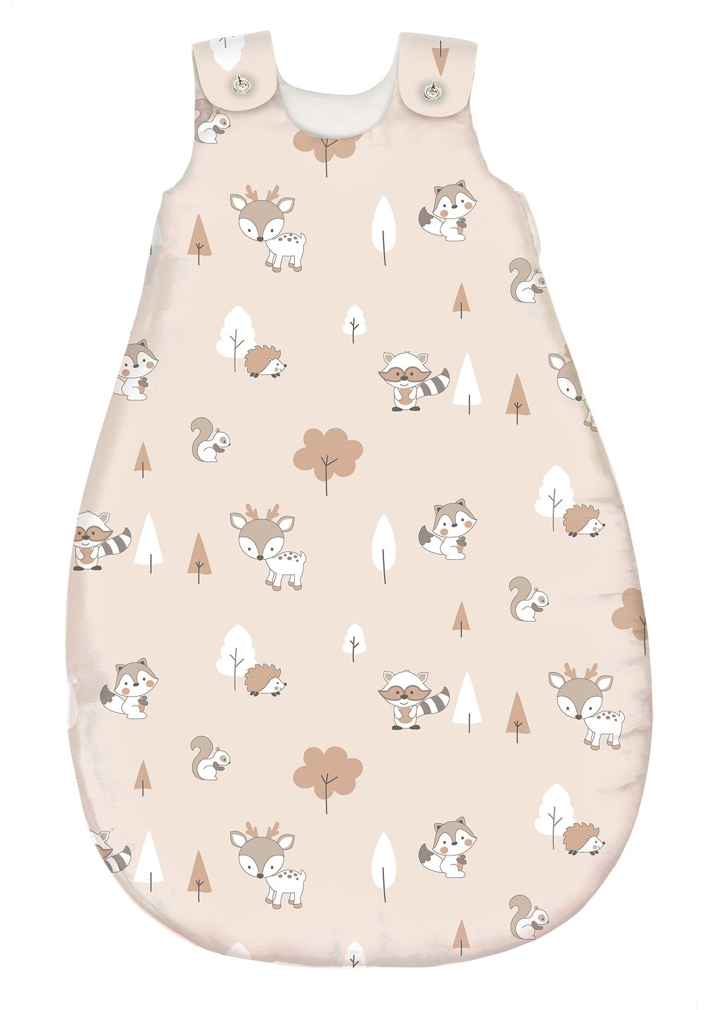 Baby Schlafsack Zauberwald taupe 70cm *SALE*