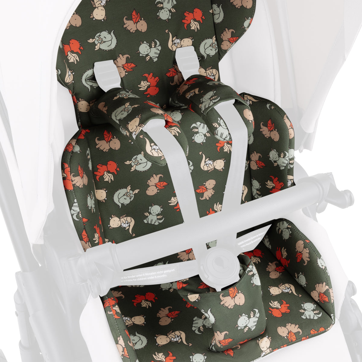 ABC Design Einlagen-Set Kinderwagen 2025 dragon