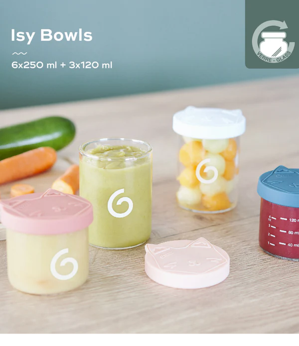 Babymoov Aufbewahrungsgläser Isy Bowls Set 9er