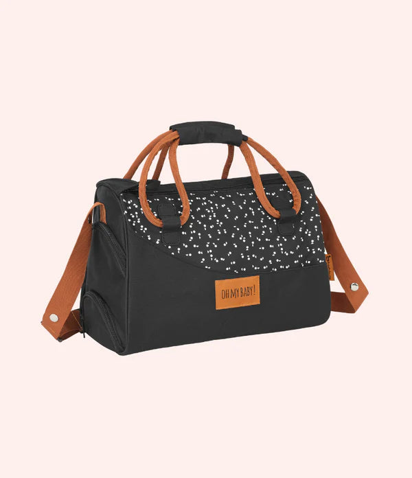 Badabulle Wickeltasche Pocketstyle Black Caramel