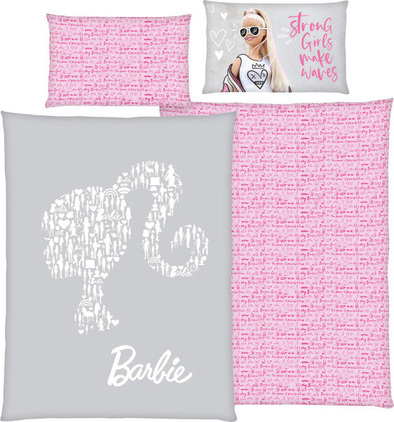 Herding Barbie Bettwäsche – Strong Girls 160x210cm / 65x100cm