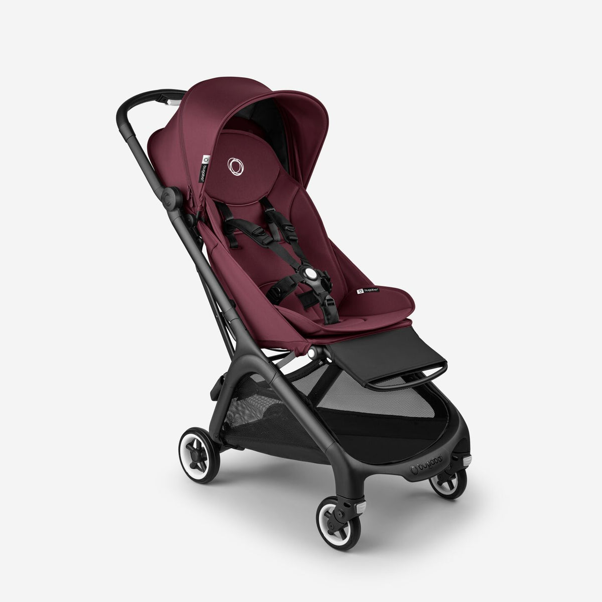 Bugaboo Butterfly komplett Schwarz / dark cherry