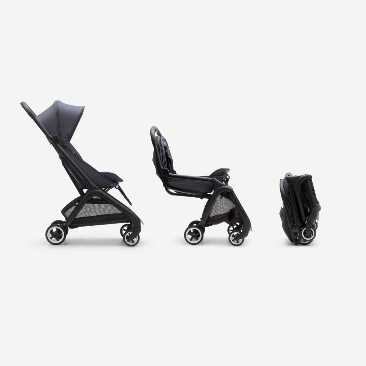 Bugaboo Butterfly komplett Schwarz / dark cherry