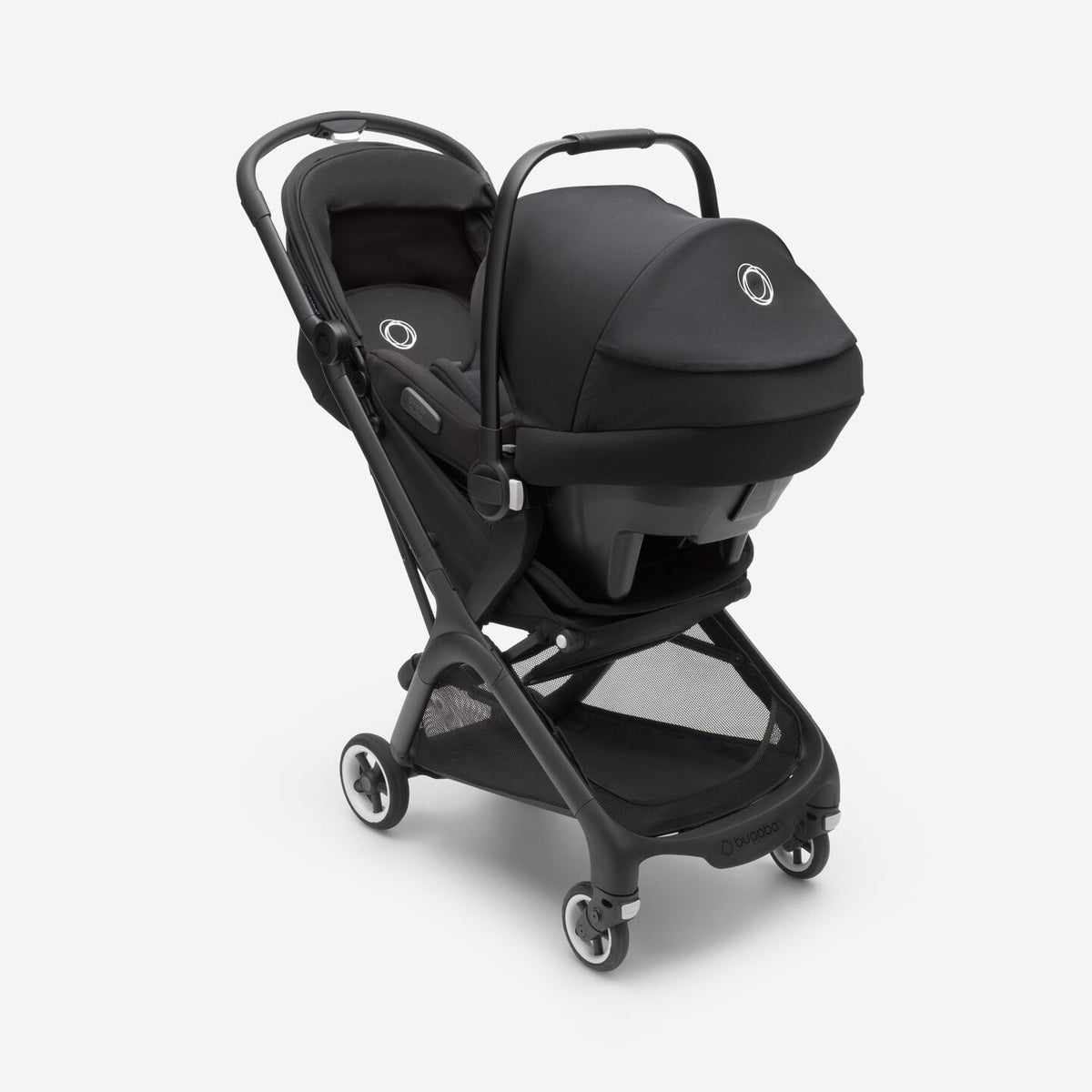 Bugaboo Butterfly komplett Schwarz / dark cherry