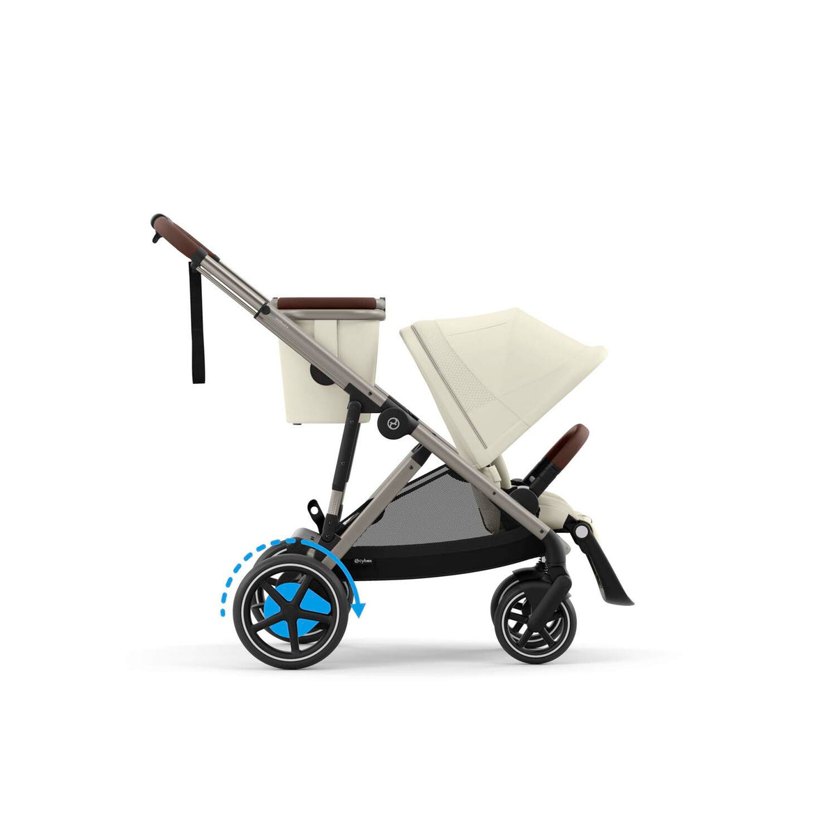 Cybex e-Gazelle S Seashell Beige/ Taupe Frame