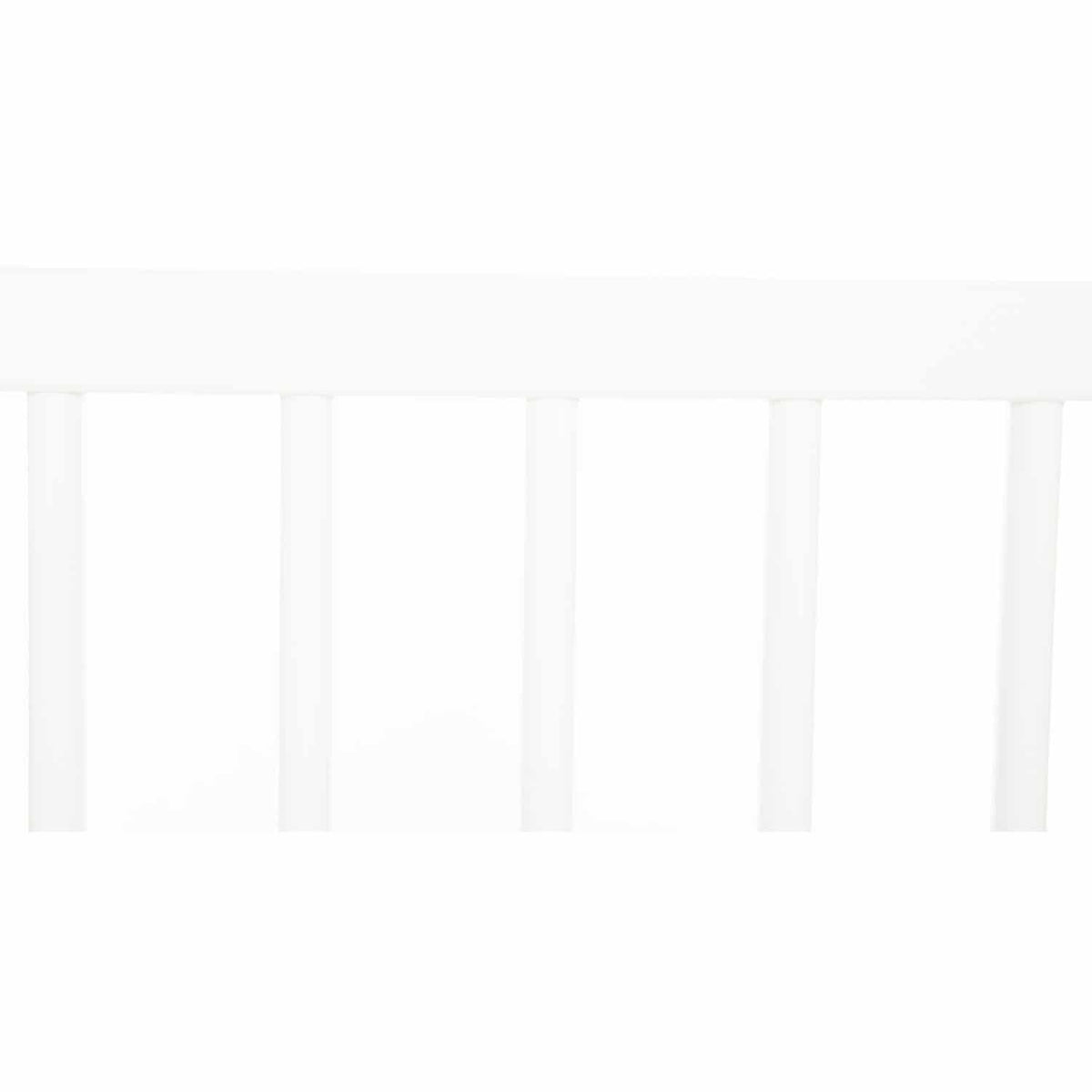 Fillikid Beistellbett 40x90 cm Cocon weiss inkl. Bettwäsche-Set Dreiecke - nur solange Vorrat