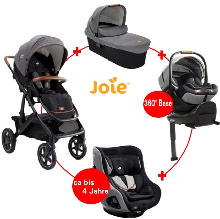 Joie Vinca Four Set SIGNATURE Kinderwagen mit Isofix Base *SALE*