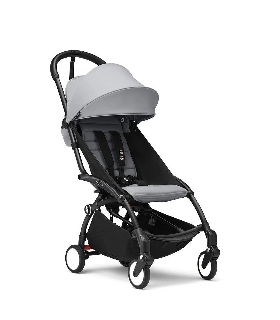 Stokke® YOYO³ Kinderwagen ab 6 Monaten, Gestell black