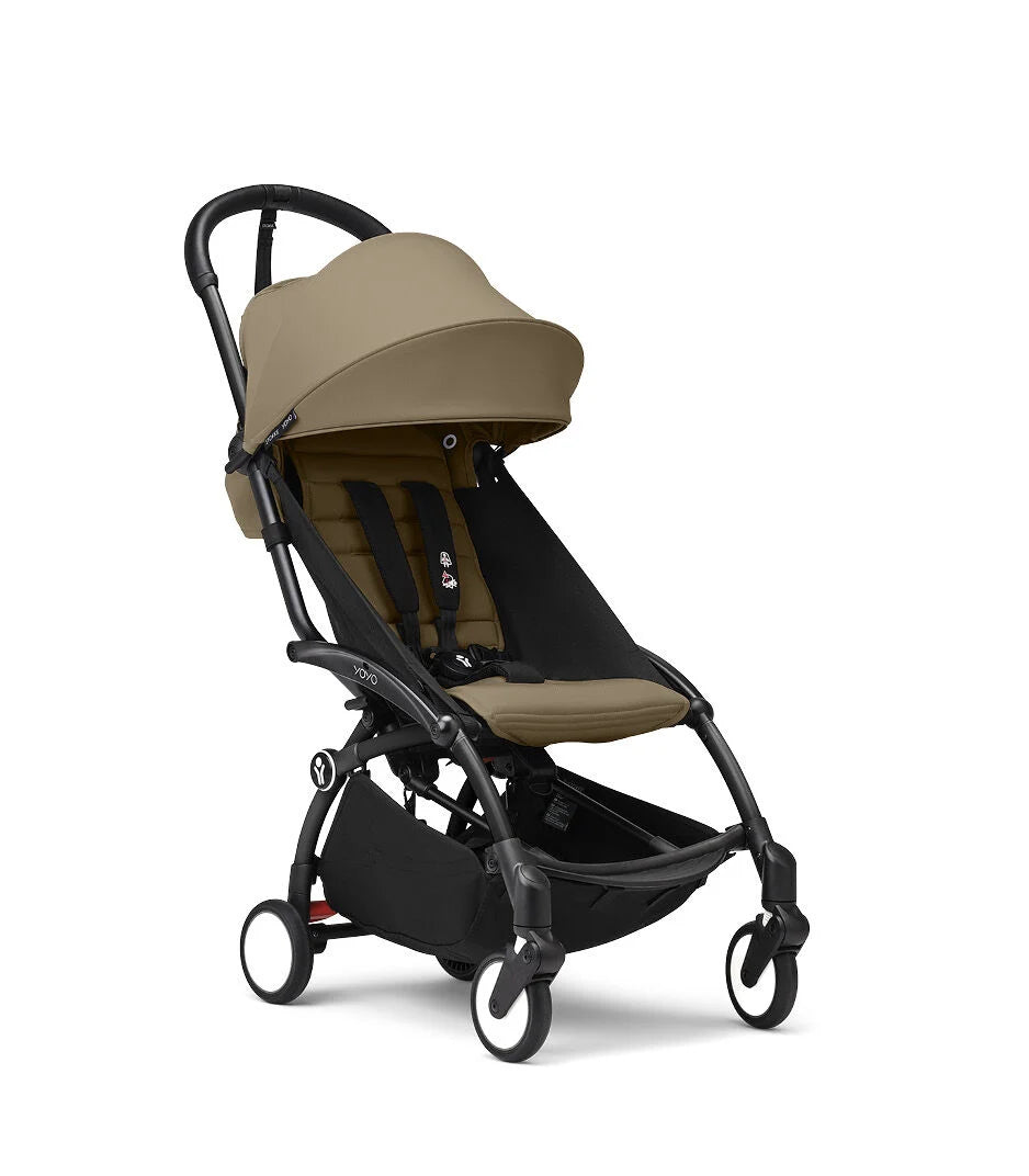 Stokke® YOYO³ Kinderwagen ab 6 Monaten, Gestell black