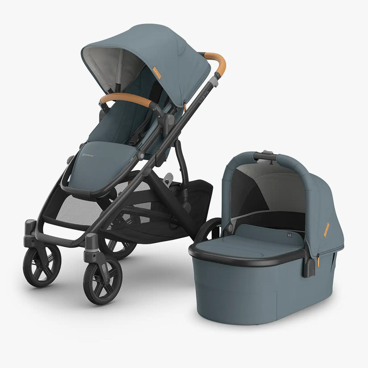 Uppababy Vista V3 Dillan mit Babywanne