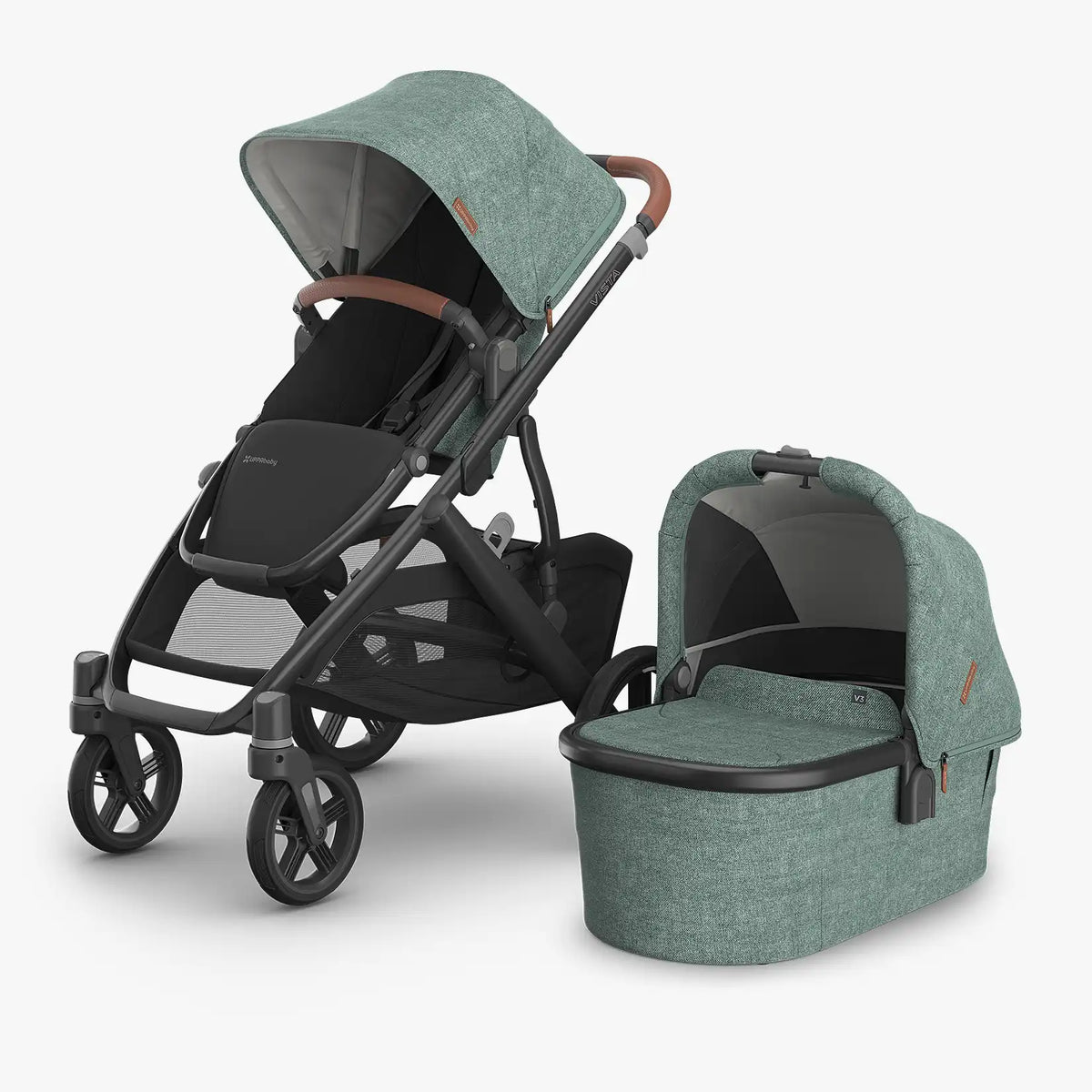 Uppababy Vista V3 Gwen mit Babywanne